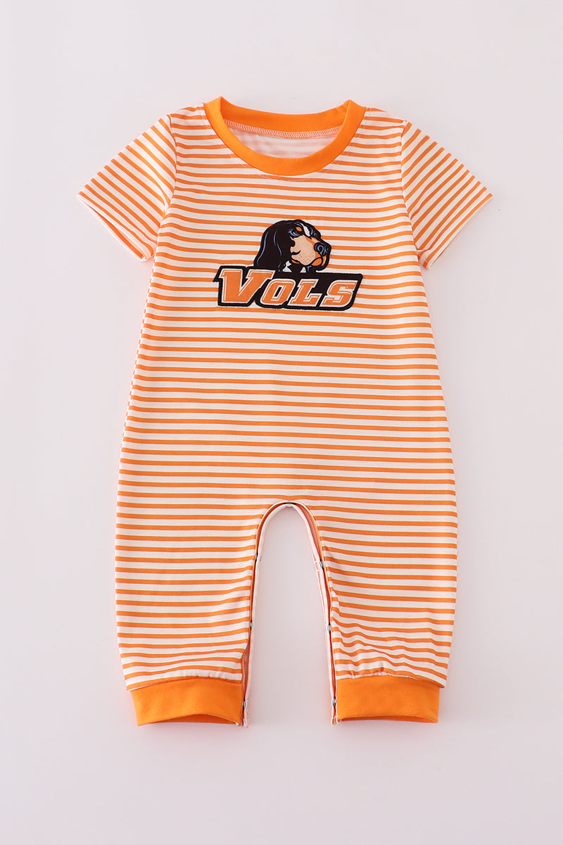 Tennessee applique stripe romper