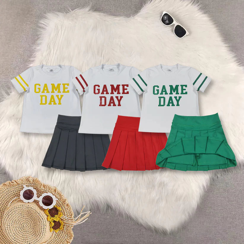 Game Day Pleated Skort Set