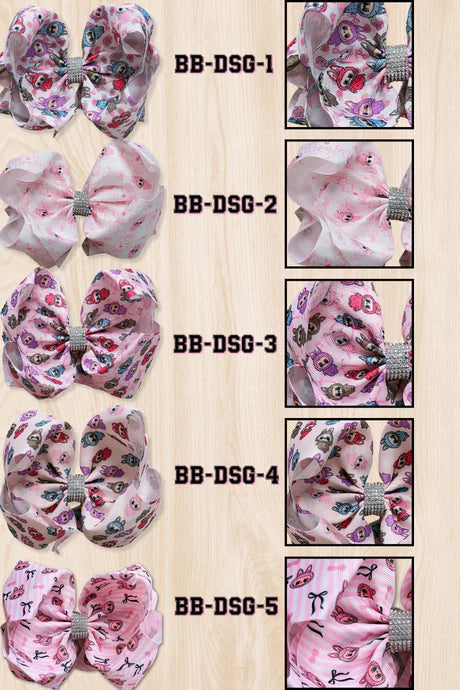 La Bu Hair Bow ribbon 6.5"