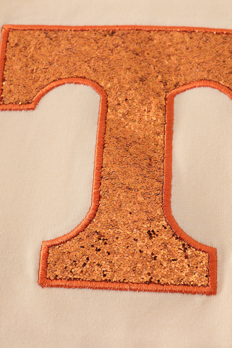 Tennessee glitter hoodie top