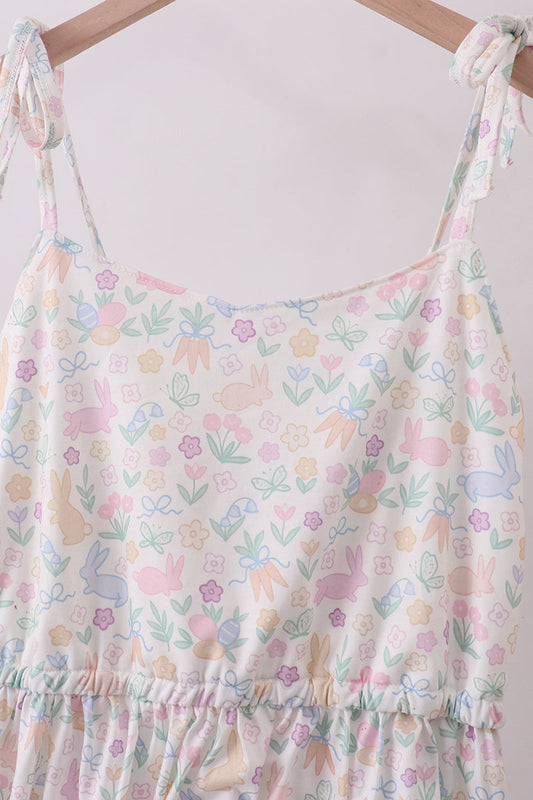 Floral print women dress