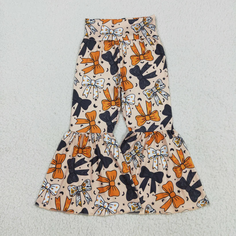 Black and Orange Bow Bells