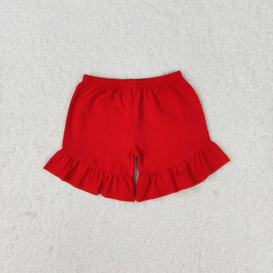 Red Ruffle Bottoms