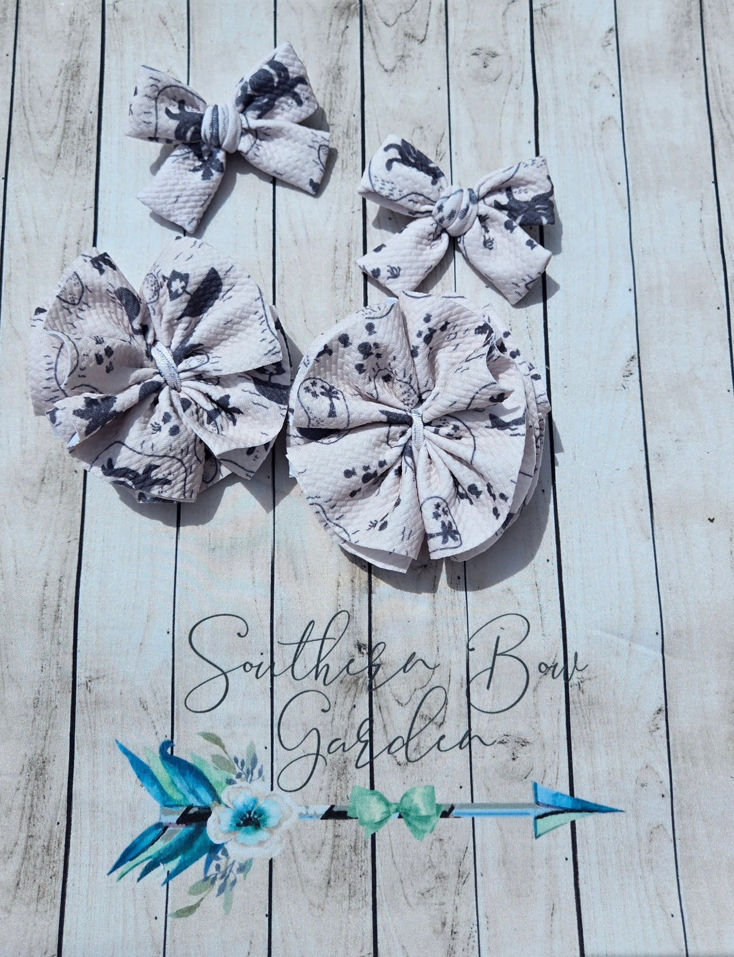 Treasure Map Bows