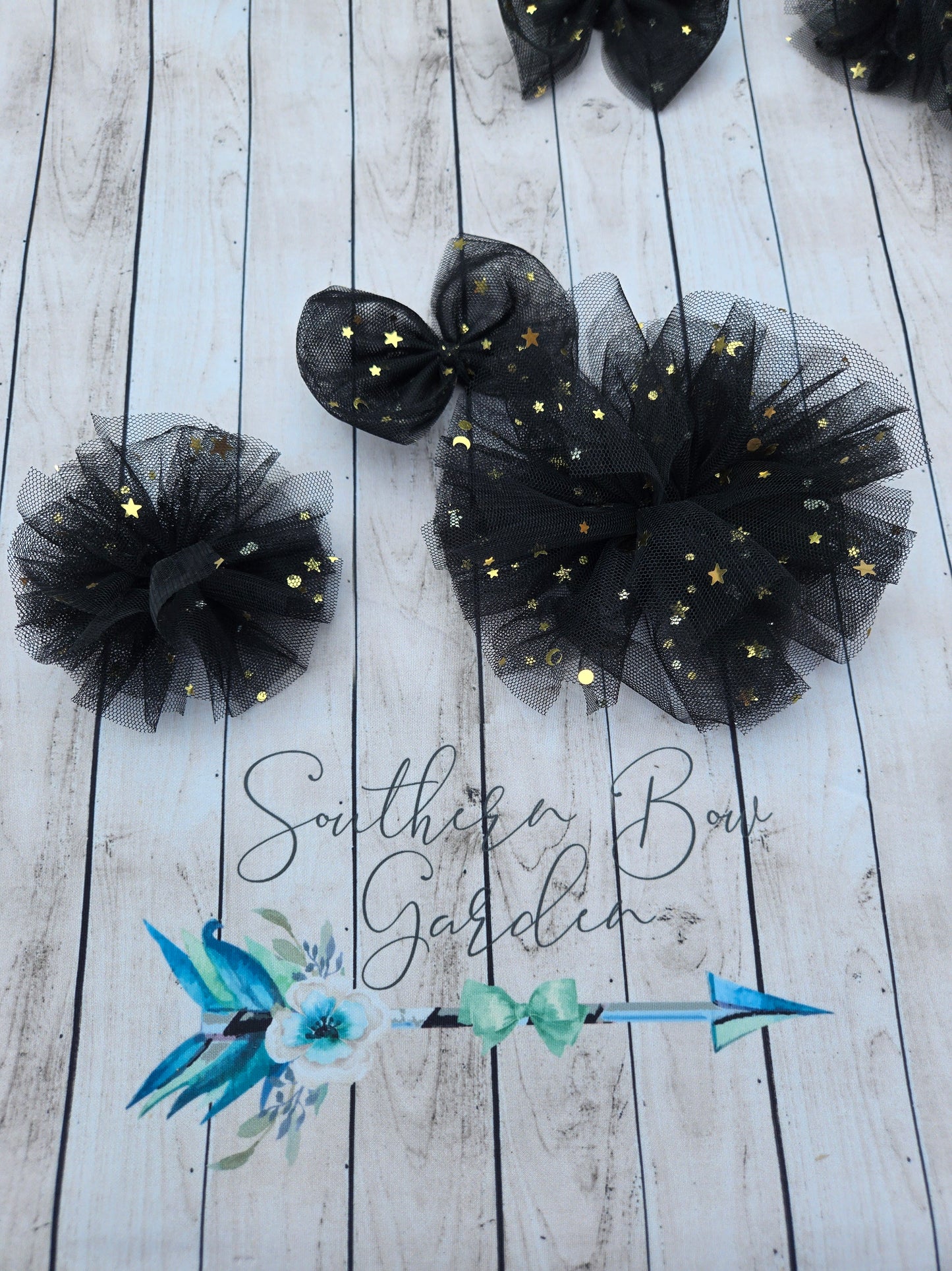 Space Tulle Bows