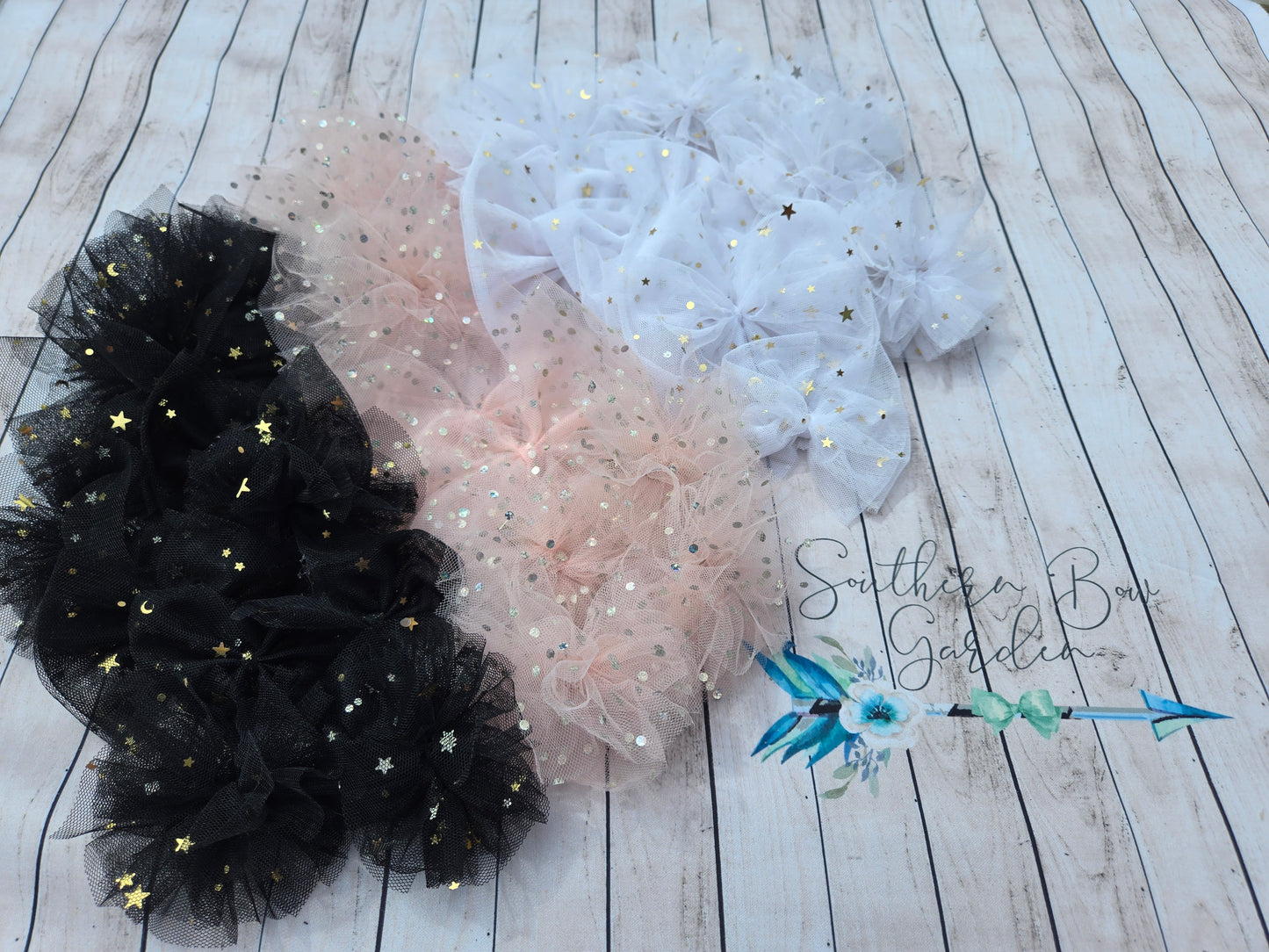 Space Tulle Bows