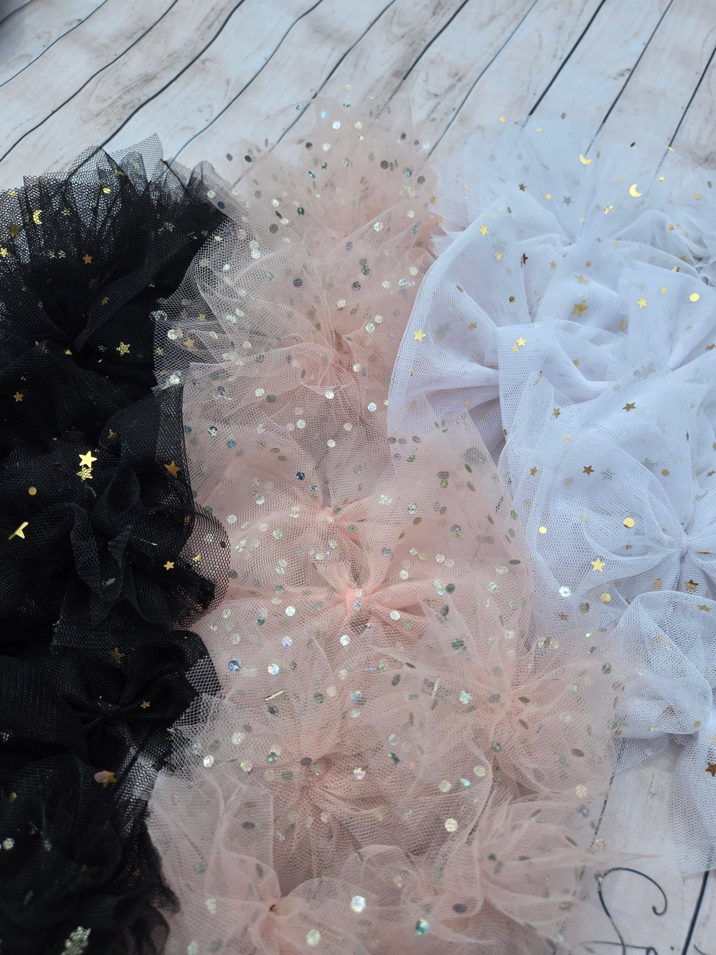 Space Tulle Bows