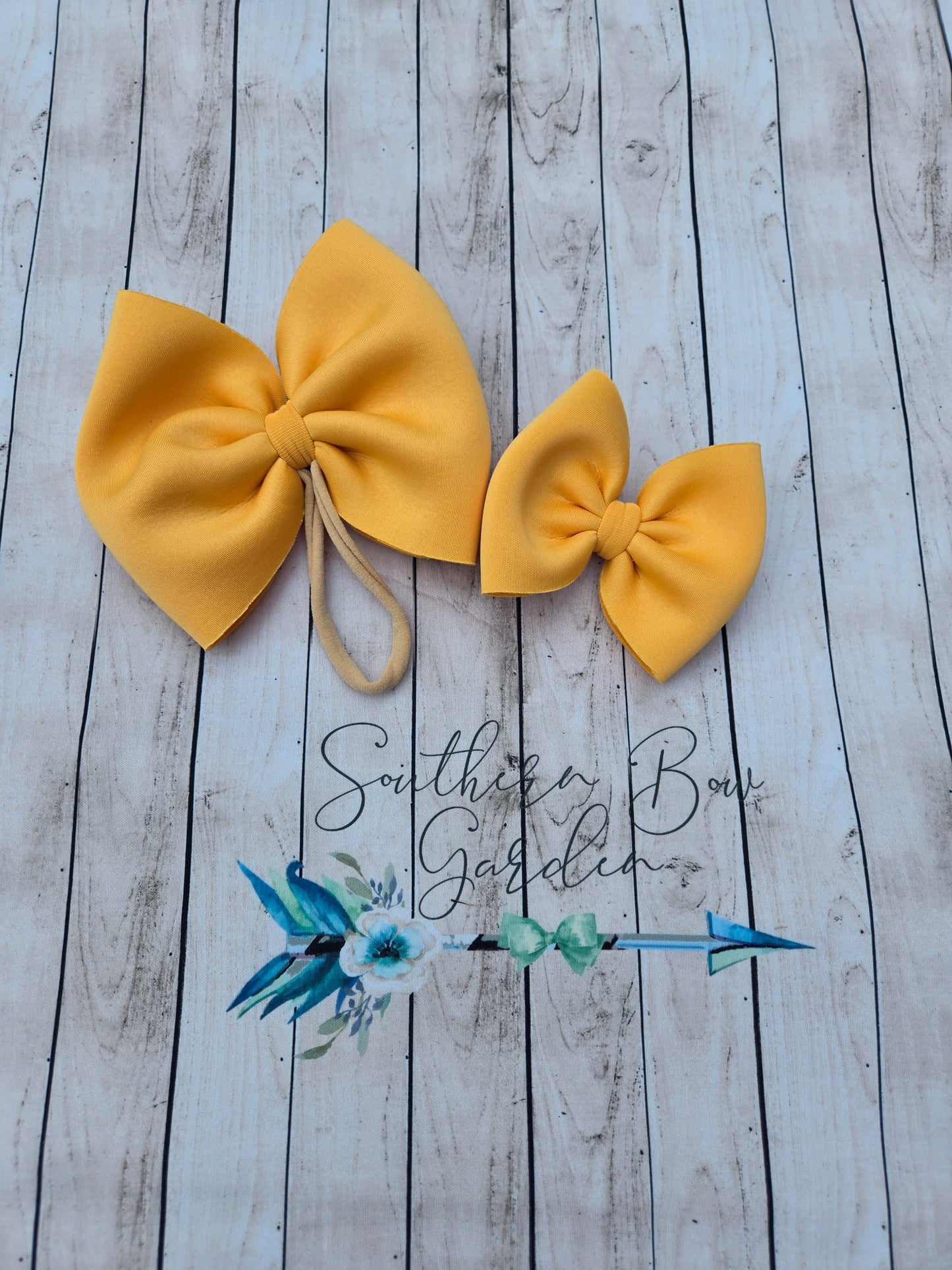 Sunshine Puff Bow