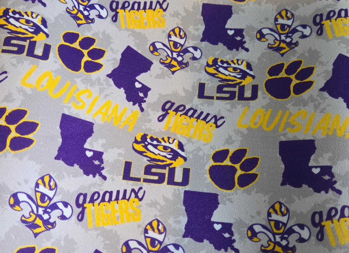 LSU Puff Bow