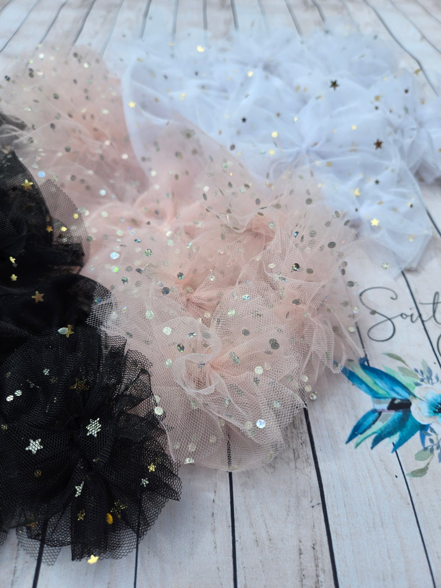 Space Tulle Bows