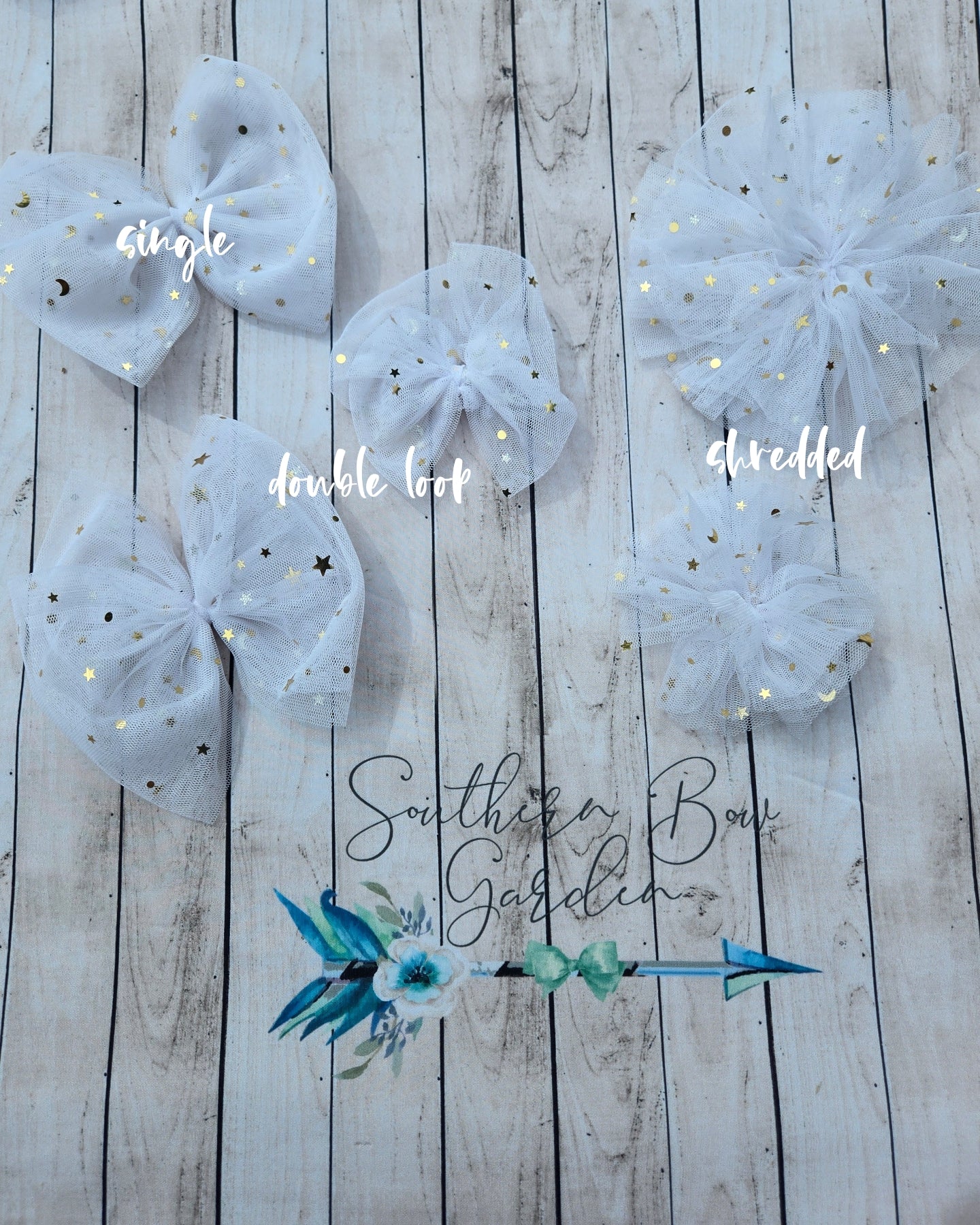 Space Tulle Bows