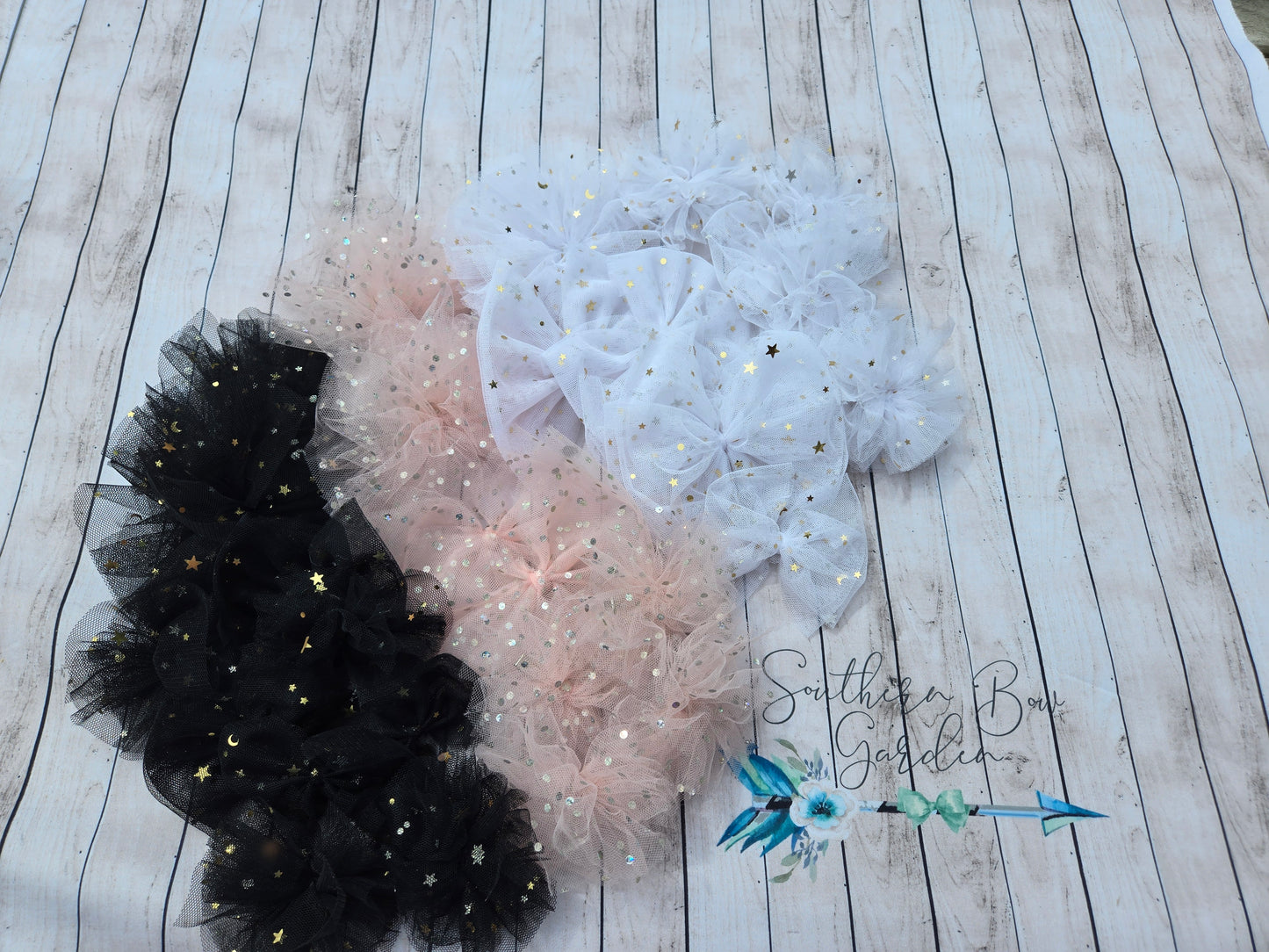 Space Tulle Bows