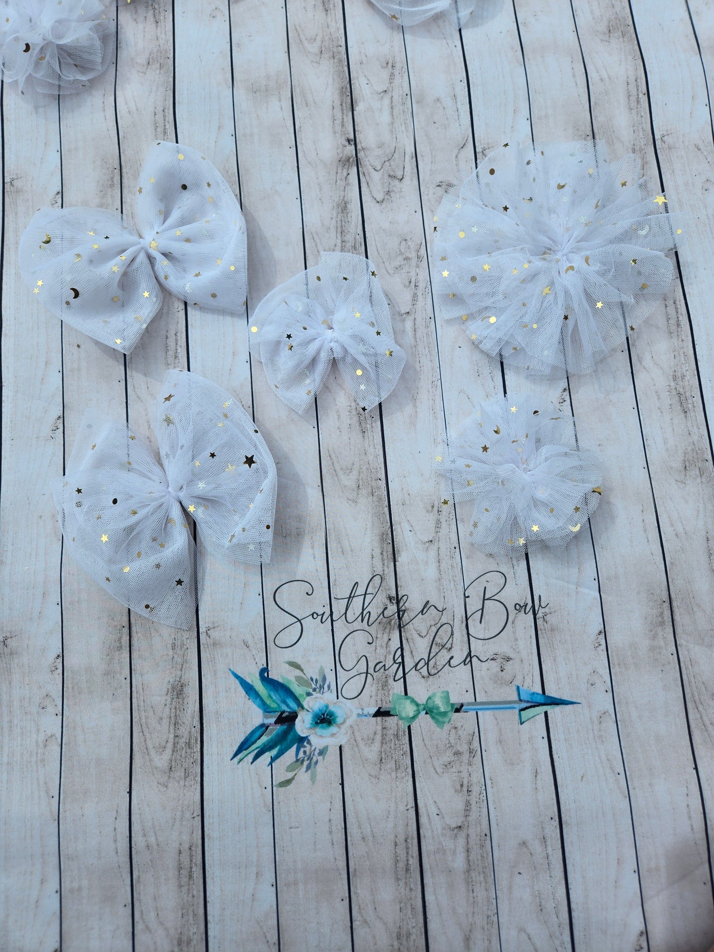 Space Tulle Bows