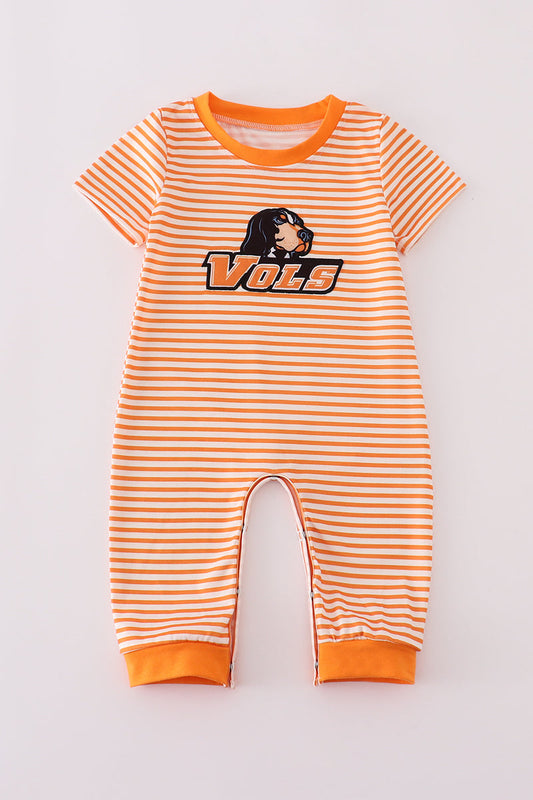 Tennessee applique stripe romper
