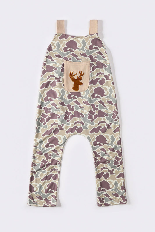 Camouflage deer jumpsuit