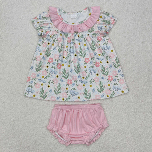 Floral Bummie Set