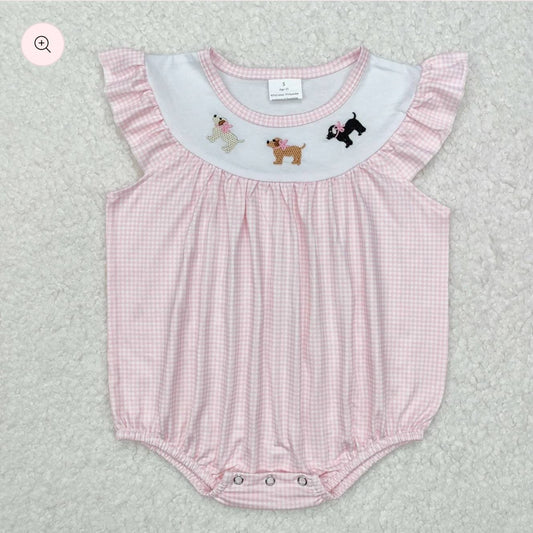 Dogs with Bows Romper