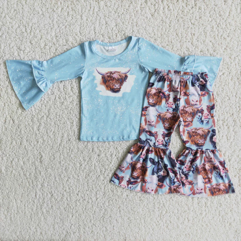 Cow Blue Set