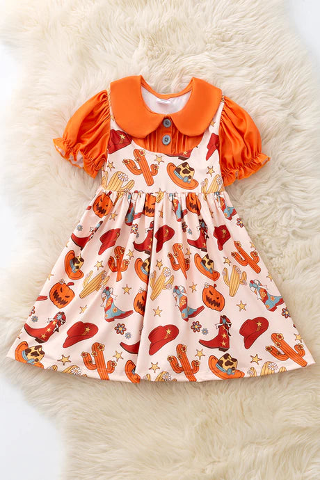 Country Pumpkin Dress