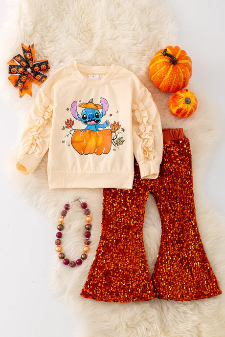 Stitch Pumpkin