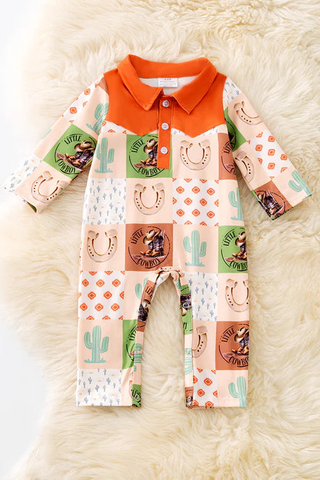 Little Cowboy Romper