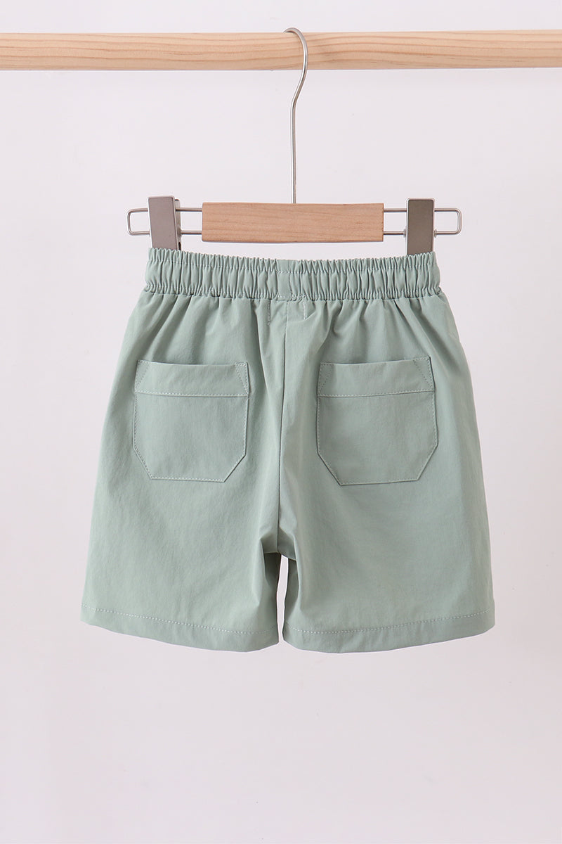 Sage pocket performance shorts
