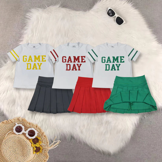 Game Day Pleated Skort Set