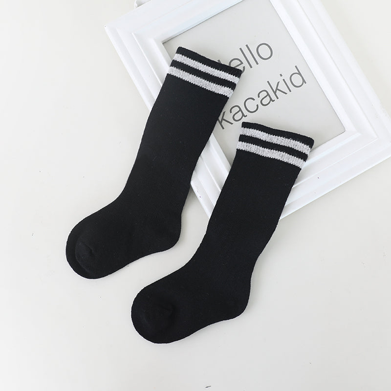 Stripe knee high socks