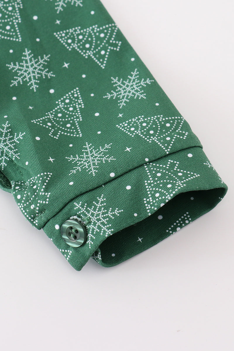 Premium Green christmas tree dress