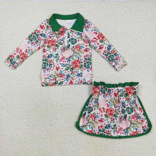 Floral Skirt Set