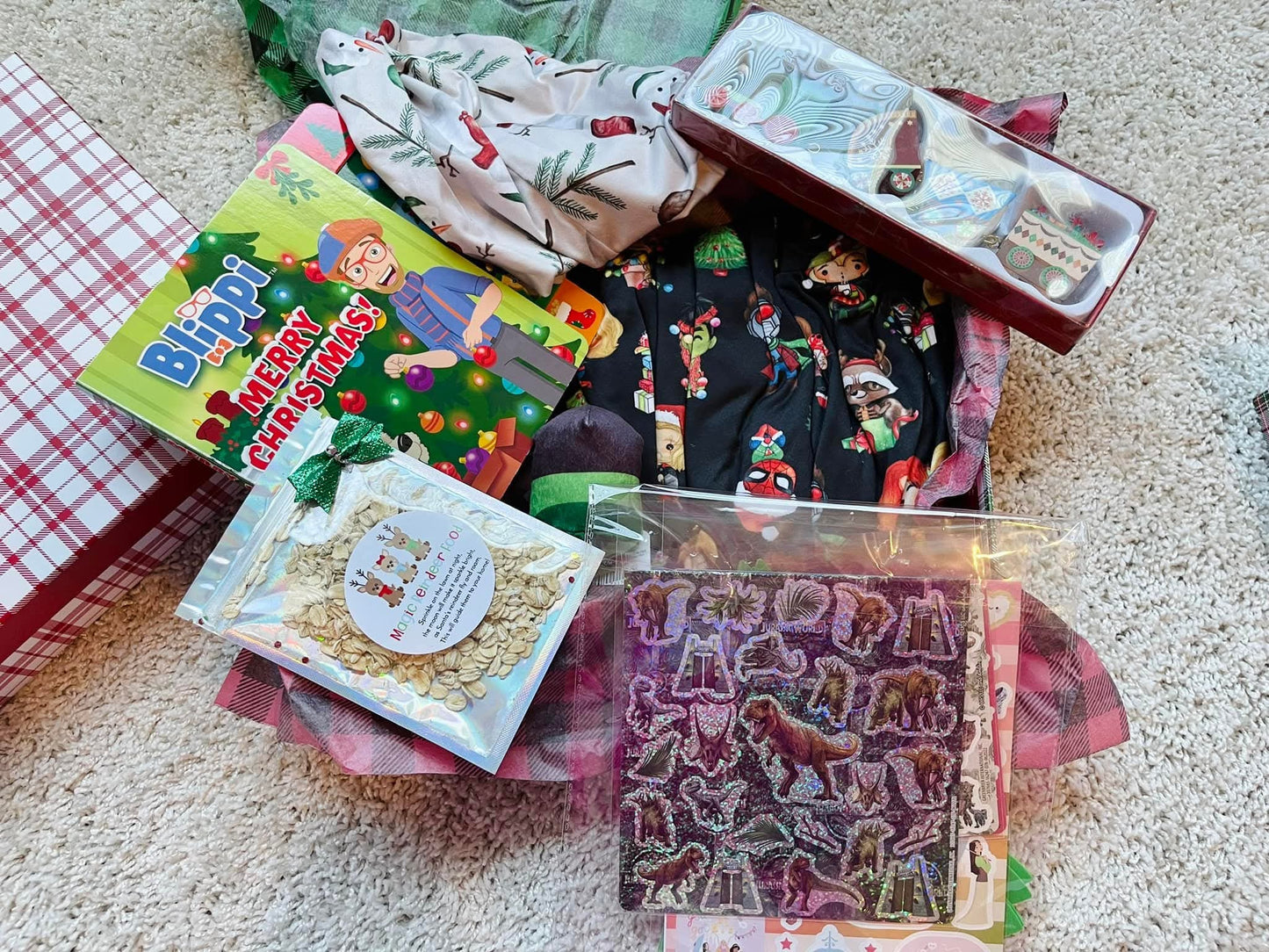 Christmas Eve Box- Christmas Patterns