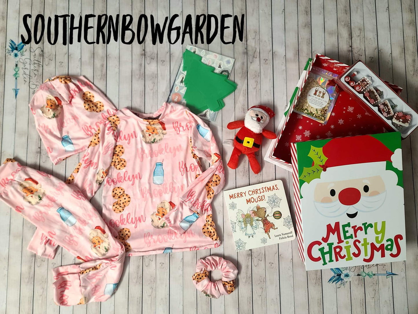 Christmas Eve Box- Custom Name PJs