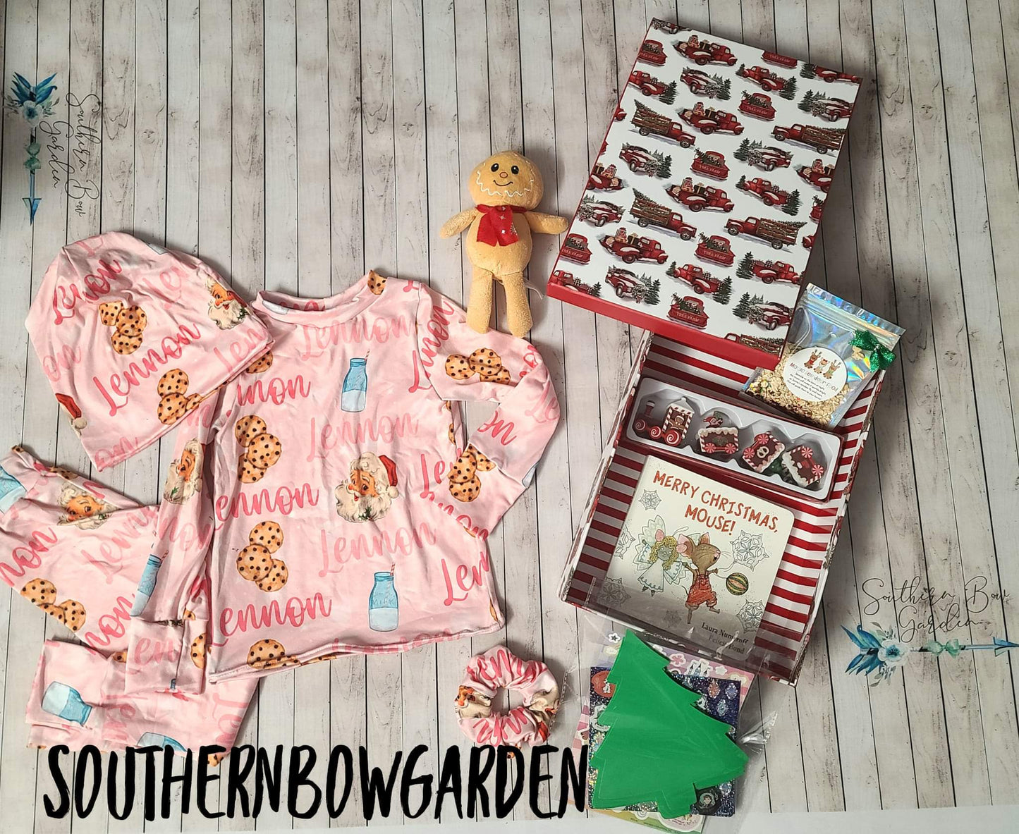 Christmas Eve Box- Custom Name PJs