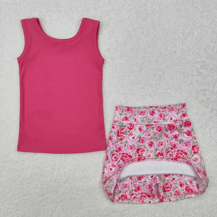 Rose Skort Set