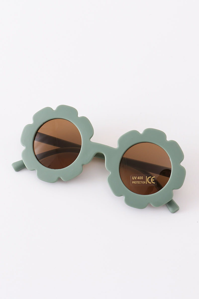 retro round sunglasses UV400 -toddler & kids