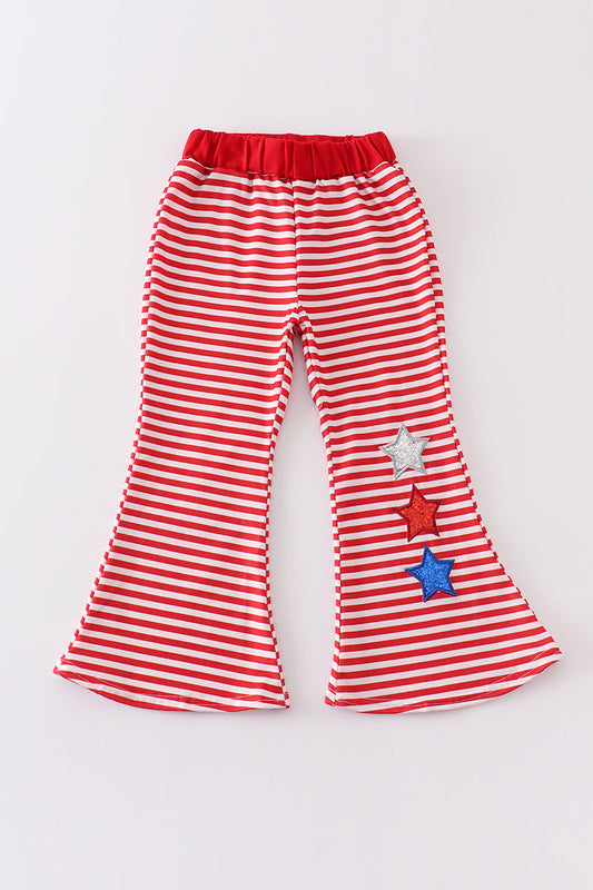 Patriotic star girl pants