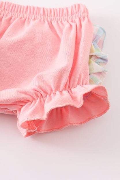 Castle princess embroidery baby set