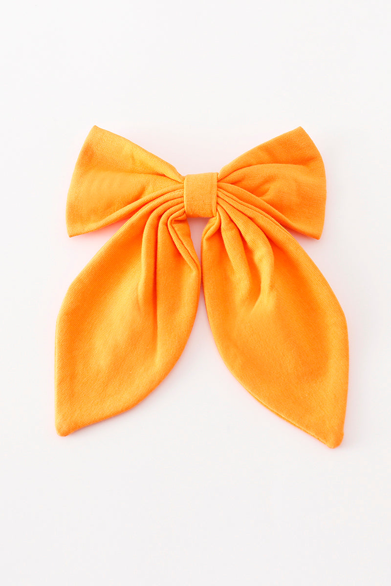 Orange hair sailor bow