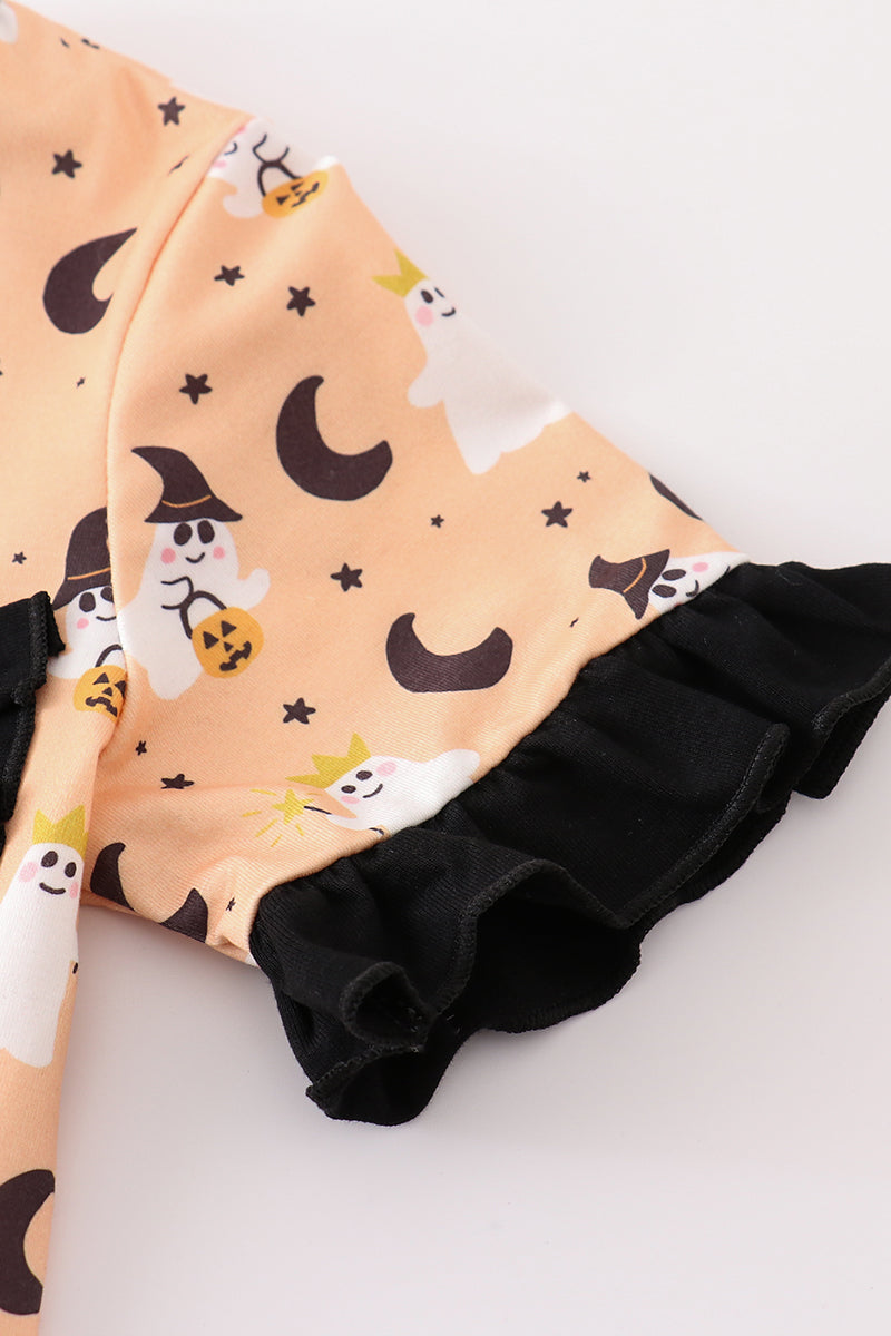 Halloween ghost girl pajamas set