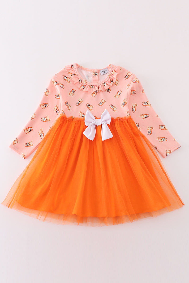 Orange Character Dress