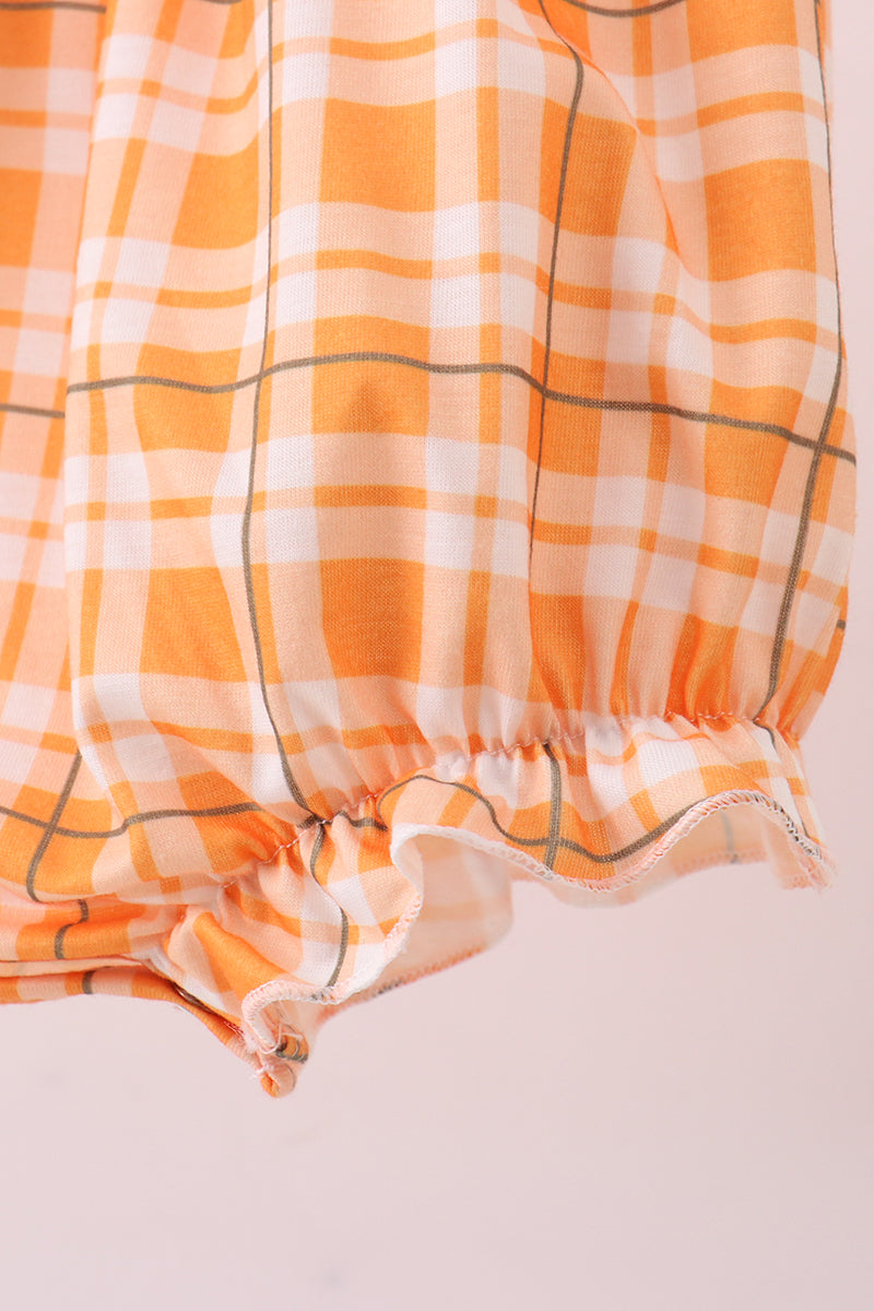 Tennessee Go vols smocked ruffle bubble