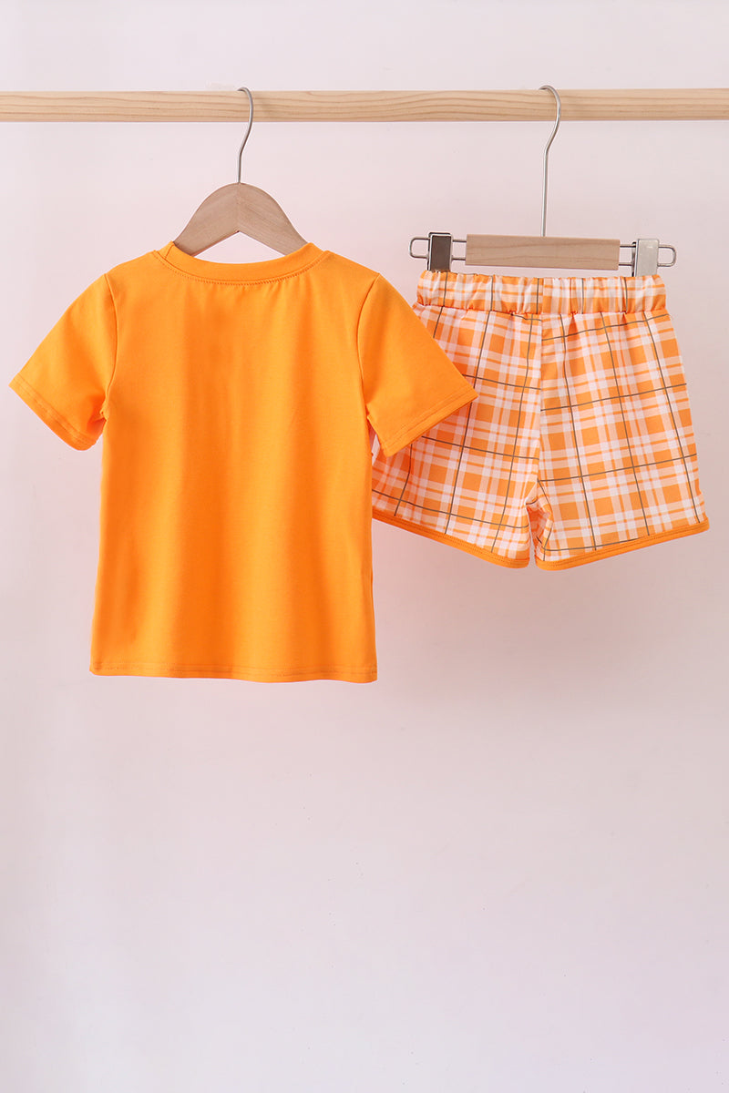 Tennessee Go vols smocked shorts set