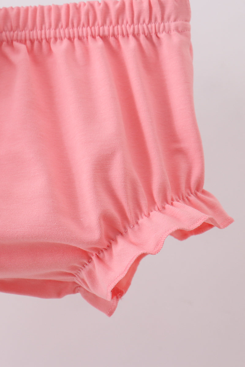 Western cowboy boots smocked bloomer set