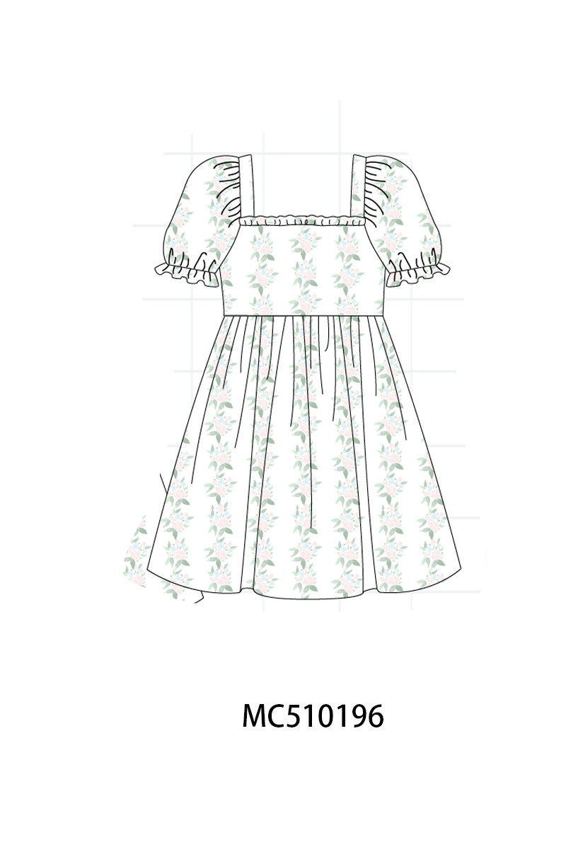 Floral print mom&me dress