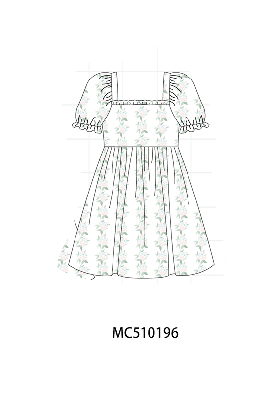 Floral print mom&me dress