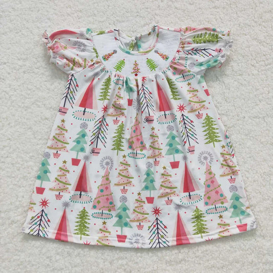 Smocked Tree Dress