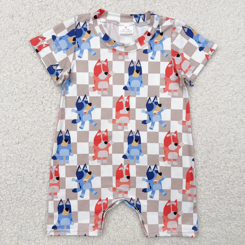 Blue-y Romper