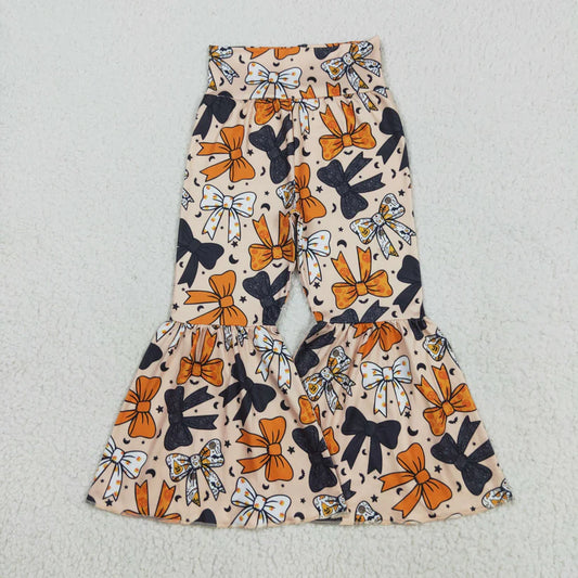 Black and Orange Bow Bells