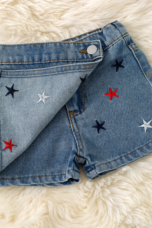 Star Skort Denim